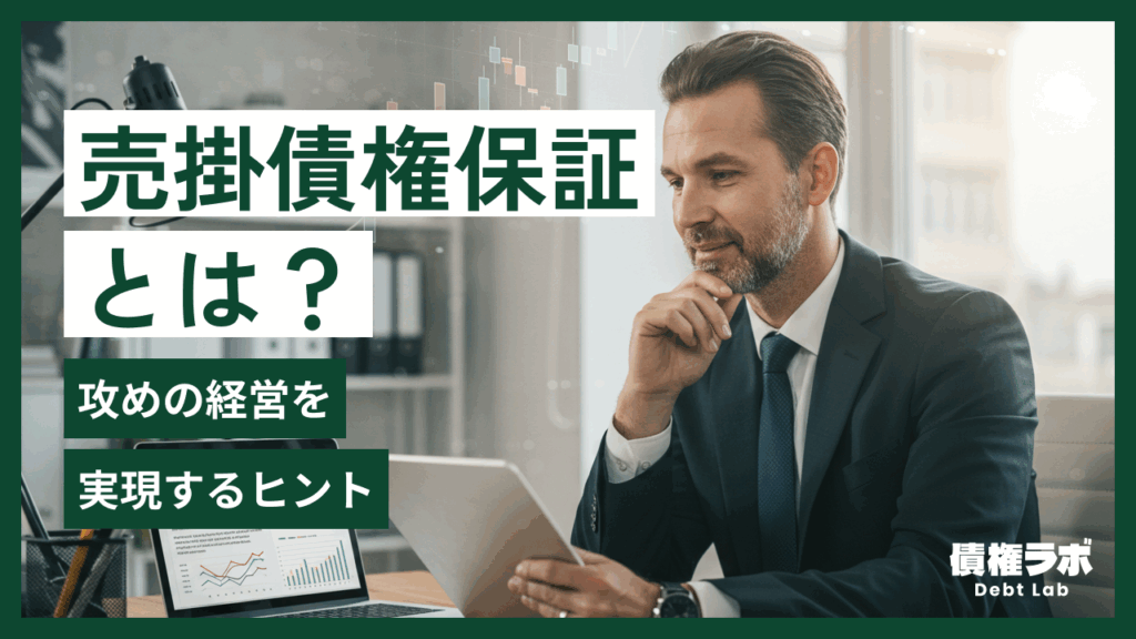 【経営者必見】売掛債権保証とは？