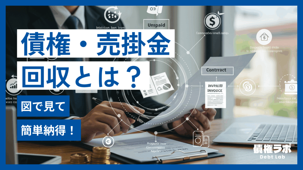 債権・売掛金回収とは？図で見て納得！