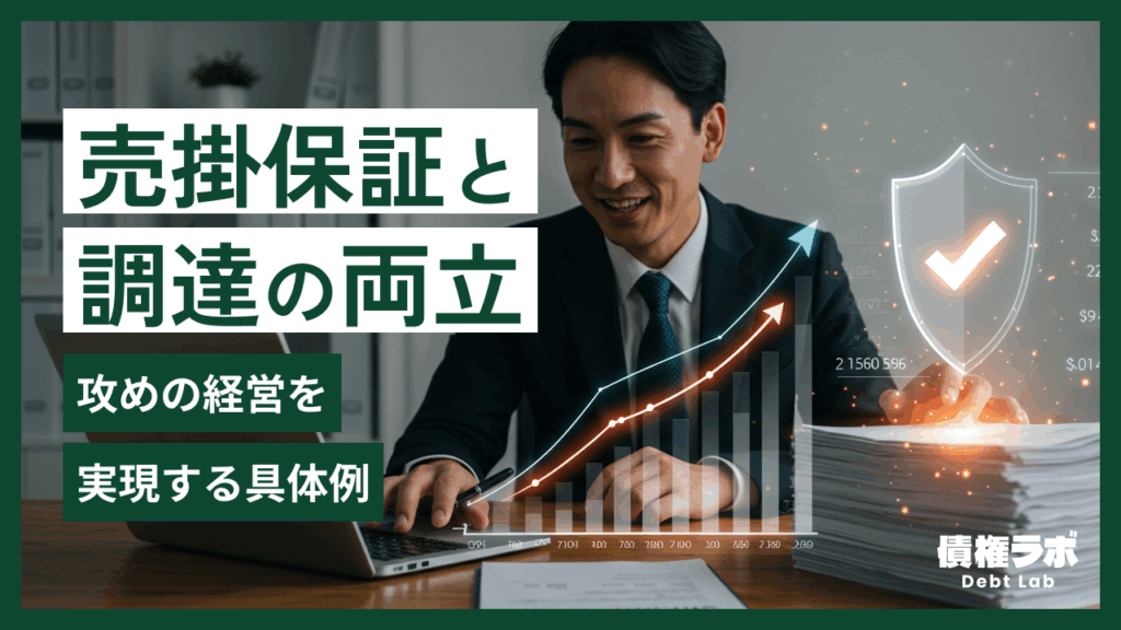 売掛保証と資金調達を両立！攻めの経営を実現する具体策