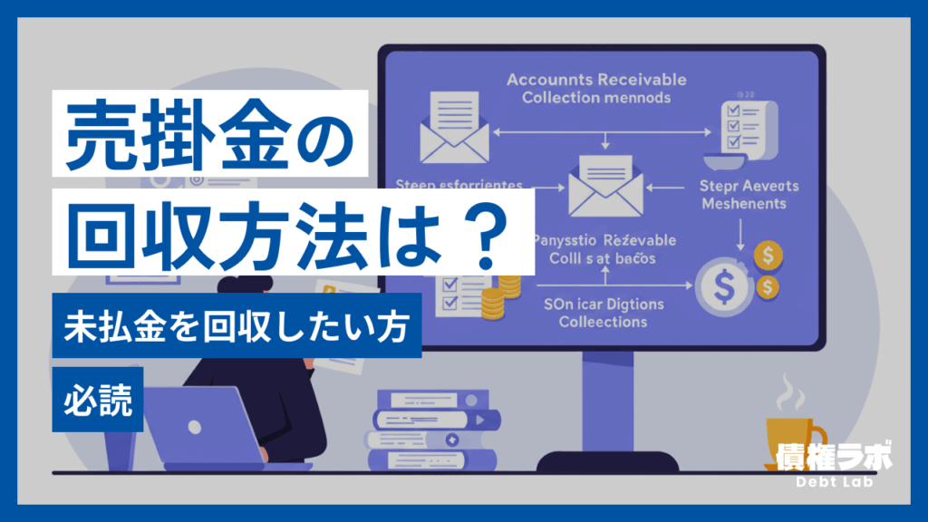 売掛金回収方法とは？未払い金を回収したい方必読