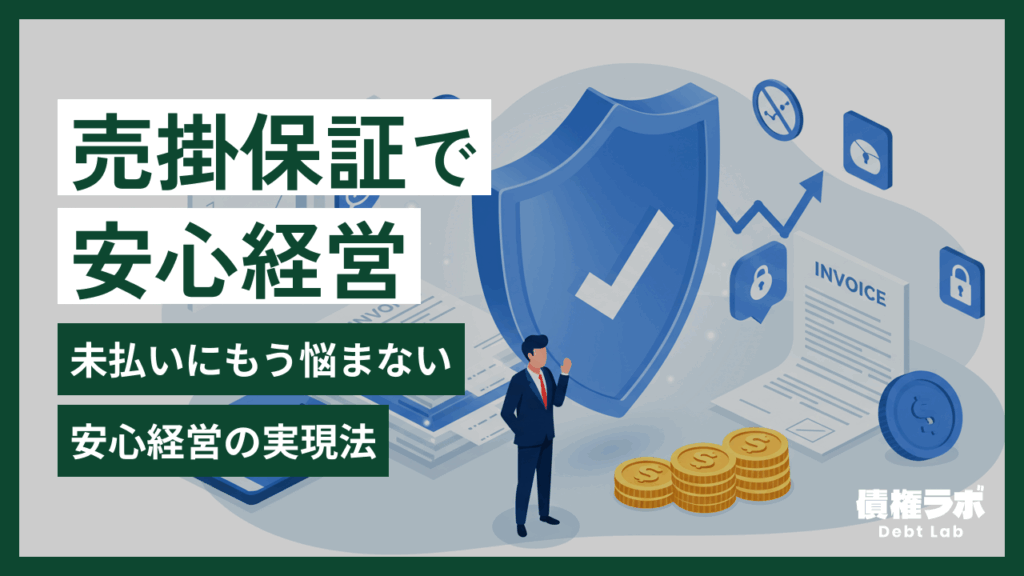 未払いにもう悩まない！売掛債権保証で安心経営を実現する方法